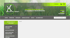 Desktop Screenshot of halle-au-tract.fr